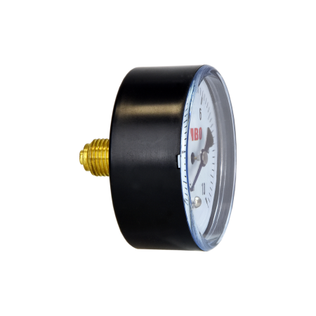 Осевой манометр 1/4", диаметр 60 мм, 0÷10 бар